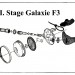 Schéma II. stupně automatiky Galaxie F3