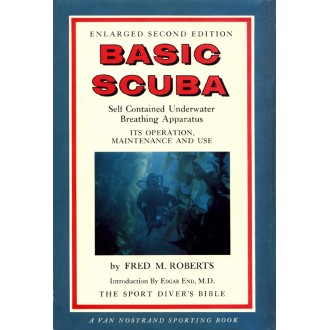 Titulní strana 2. vydání knihy Freda M. Robertsona BASIC SCUBA, 1963